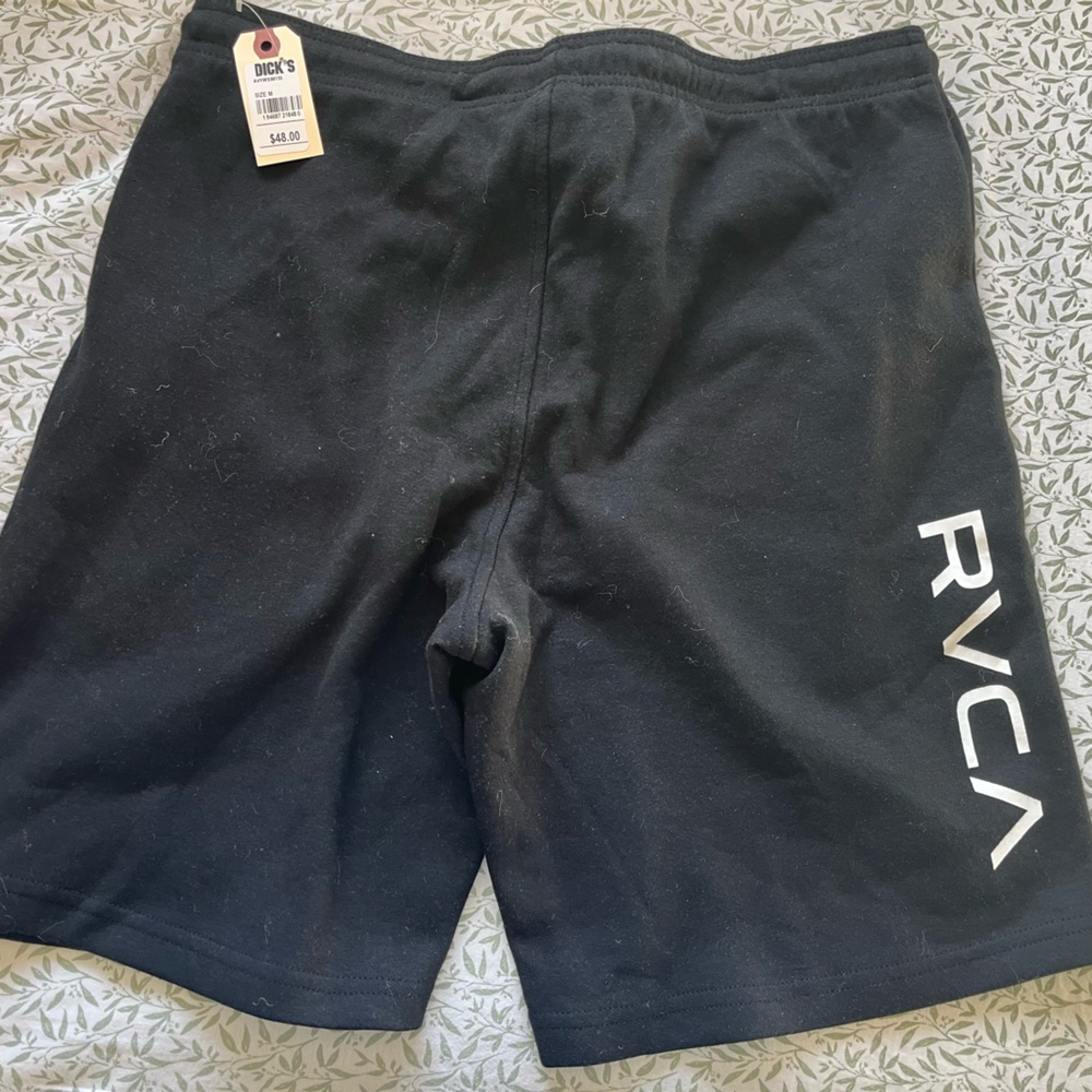 RVCA Black Athletic Shorts